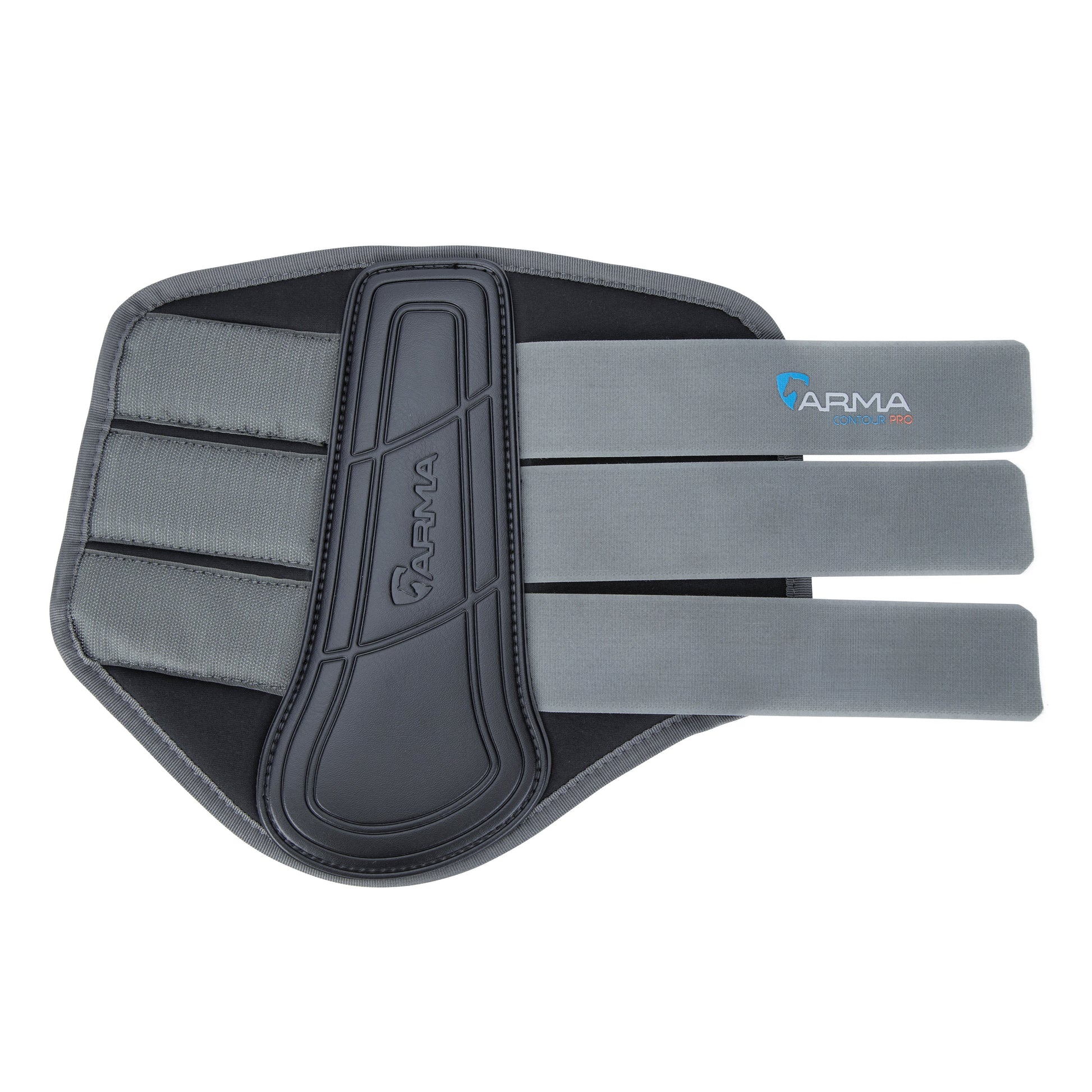 Shires ARMA Contour Pro Brushing Boots #colour_grey