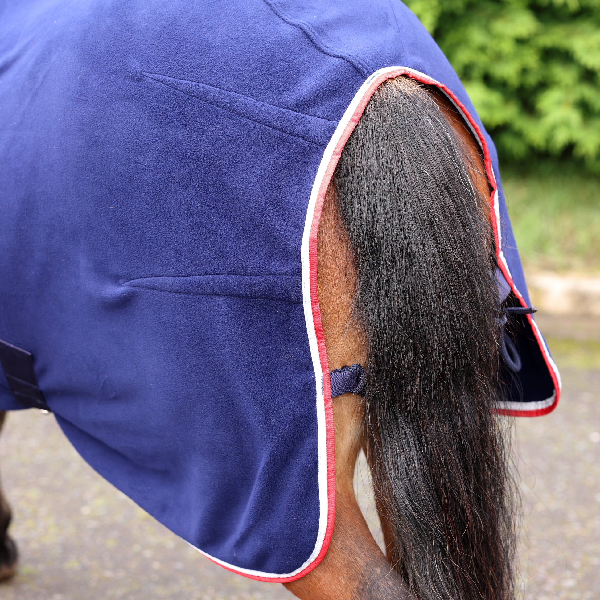 Shires Winnie & Me Fleece Rug #colour_navy