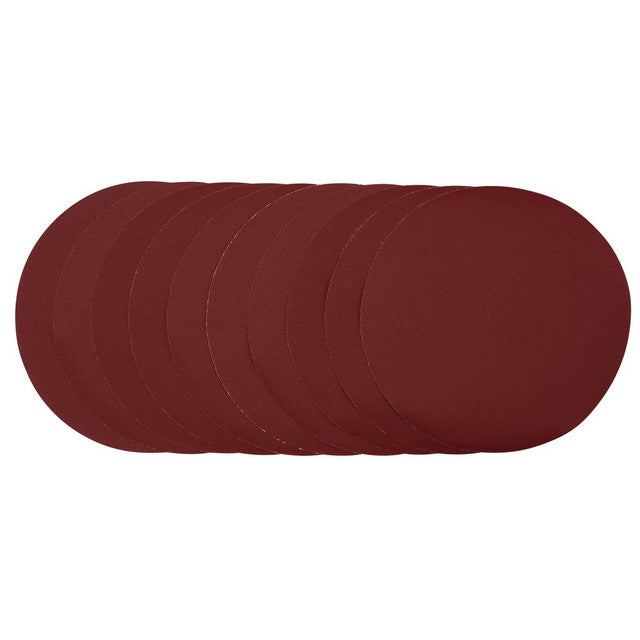 Draper 230mm Sanding Discs 240 Grit Pack of 10 for Wood Metal Plastic