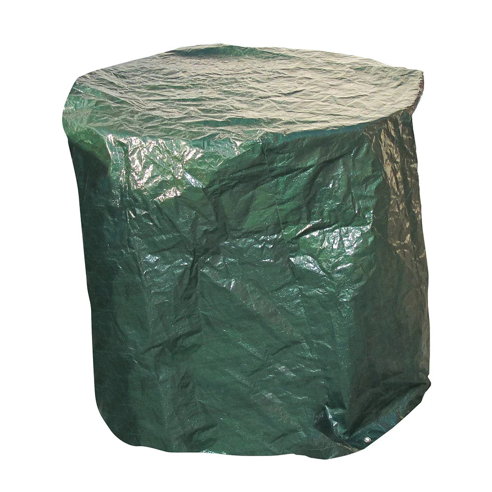 Silverline Small Round Table Cover Waterproof UV Stabilised Woven Polyethylene