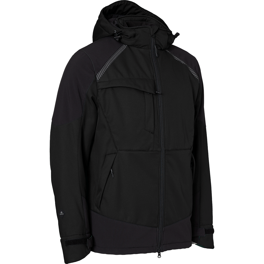 ELKA Xtreme Winter Softshell Jacket Windproof Water Repellent Detachable Hood