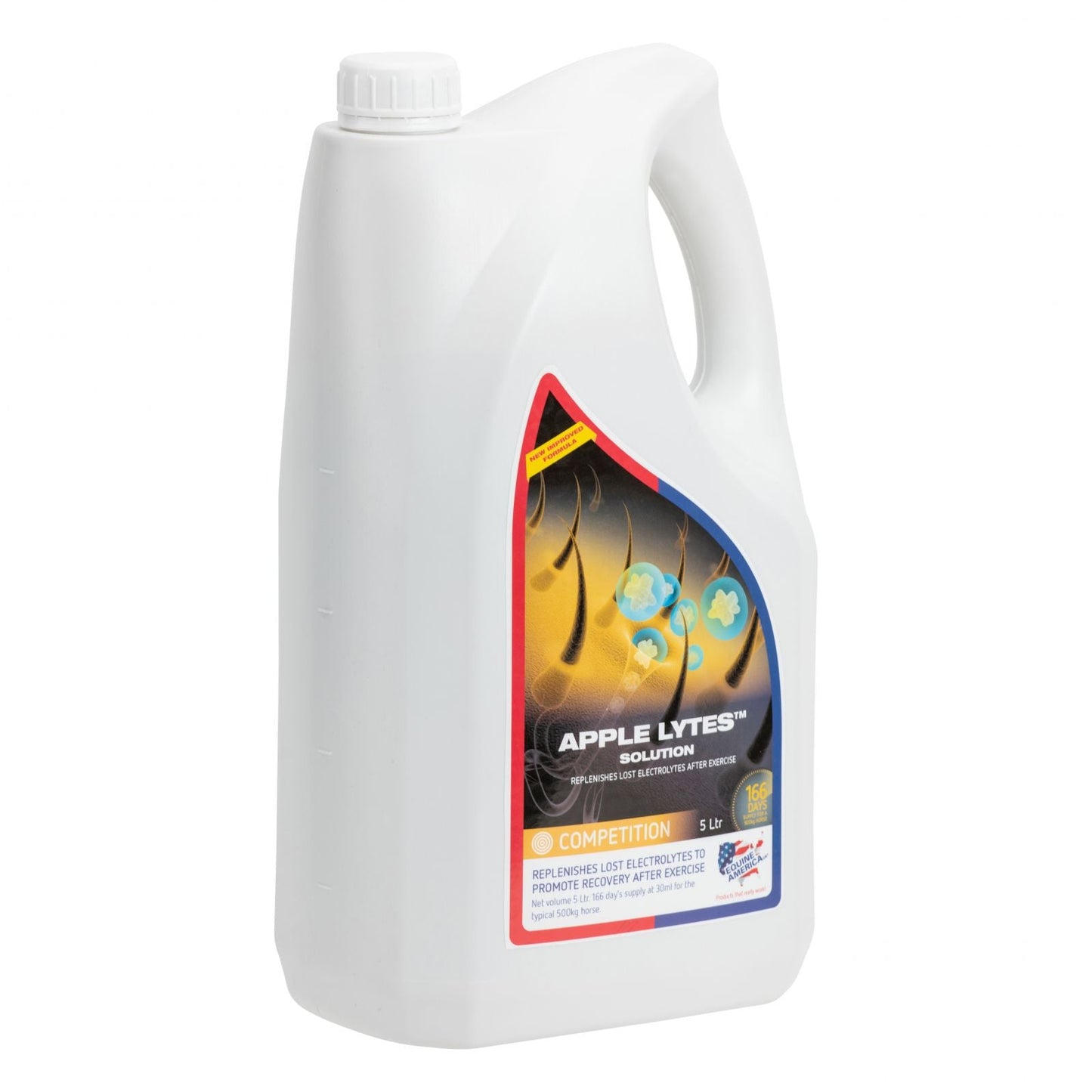Equine America Apple Lytes Solution Electrolyte Replenishment for Horses