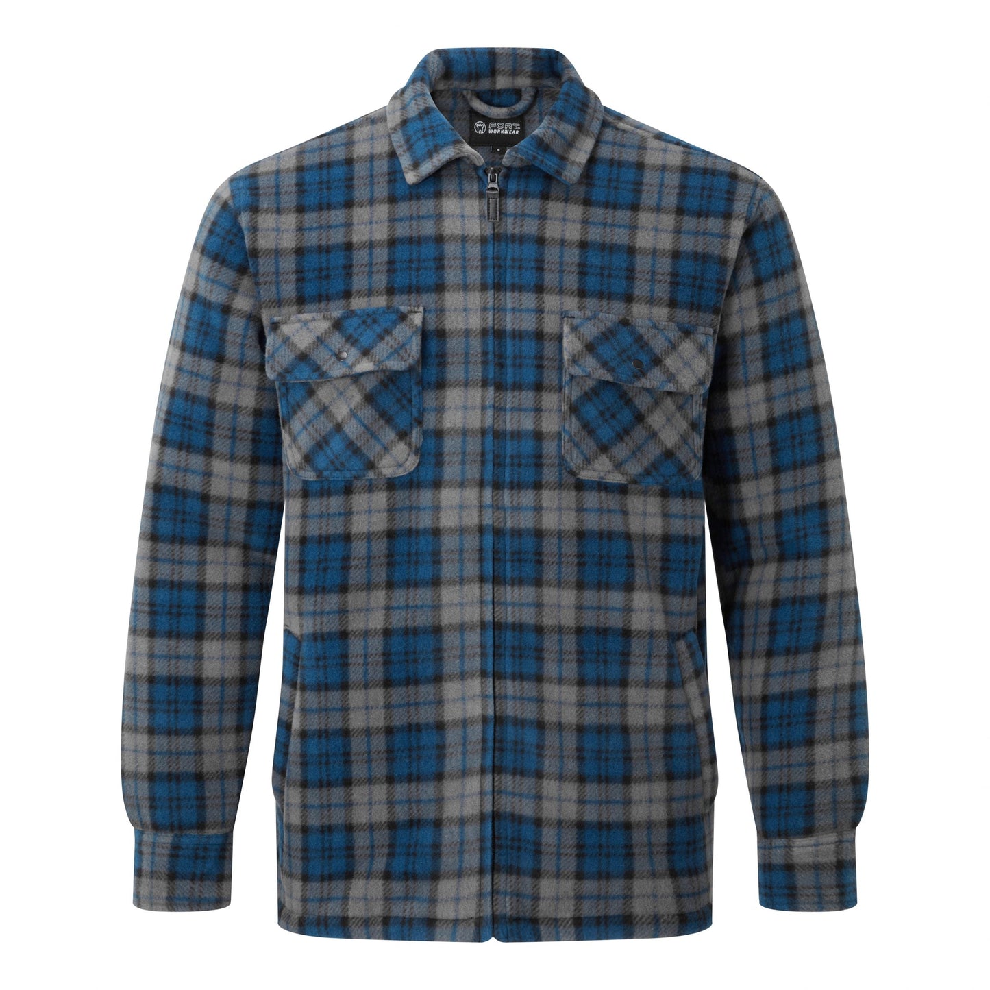 Fort Workwear Portman Shacket #colour_navy-blue