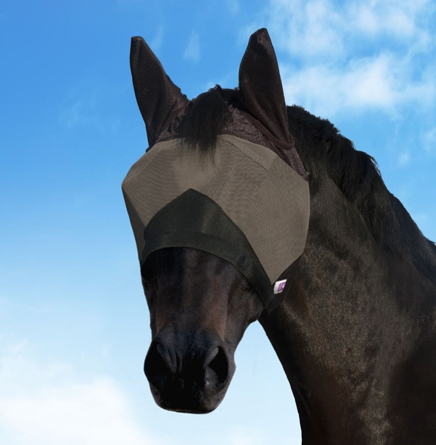 KM Elite Horse Combat Fly Mask For Horses Ultimate Protection and Comfort