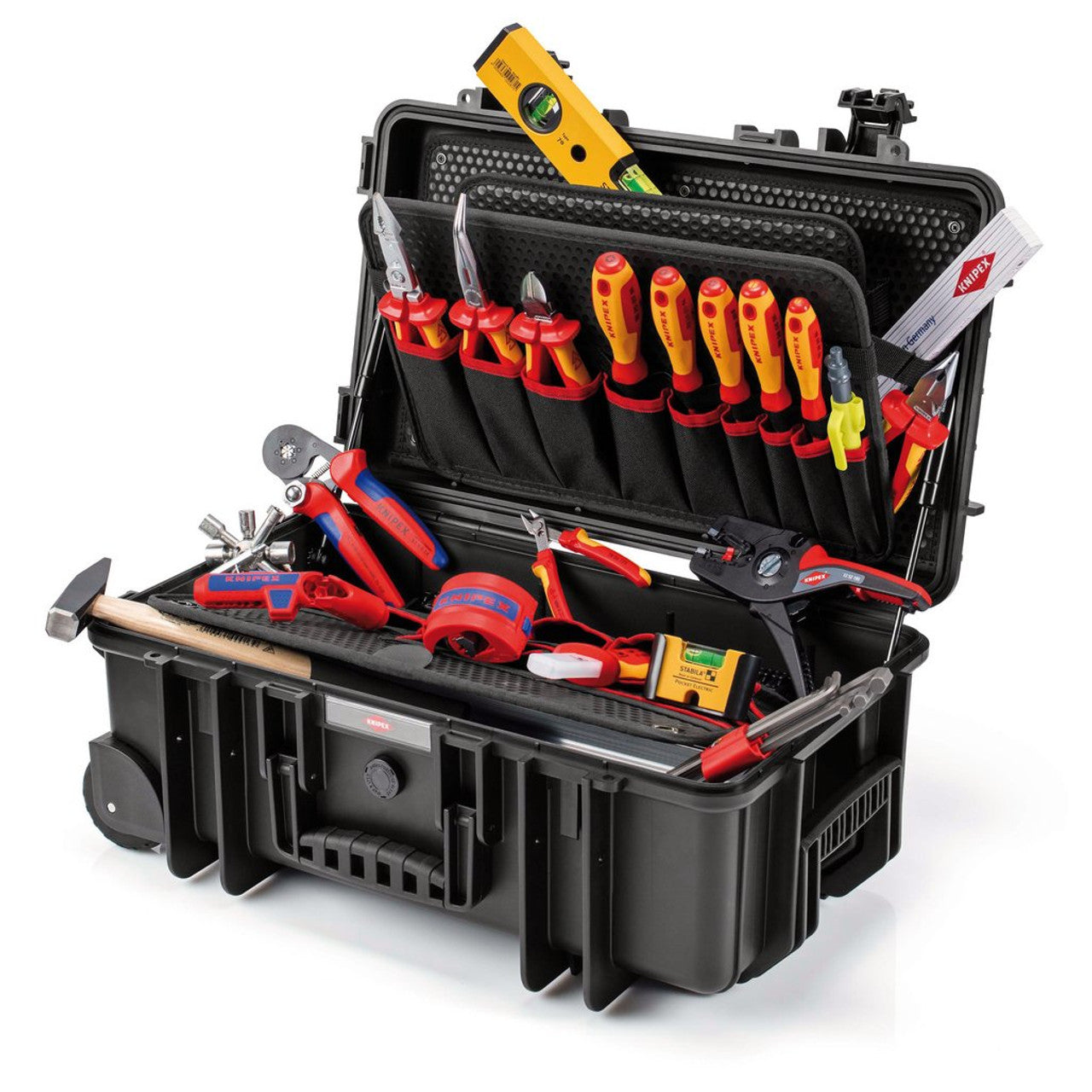 KNIPEX Tool Case Robust26 Electric Waterproof Dustproof with 16 Tools