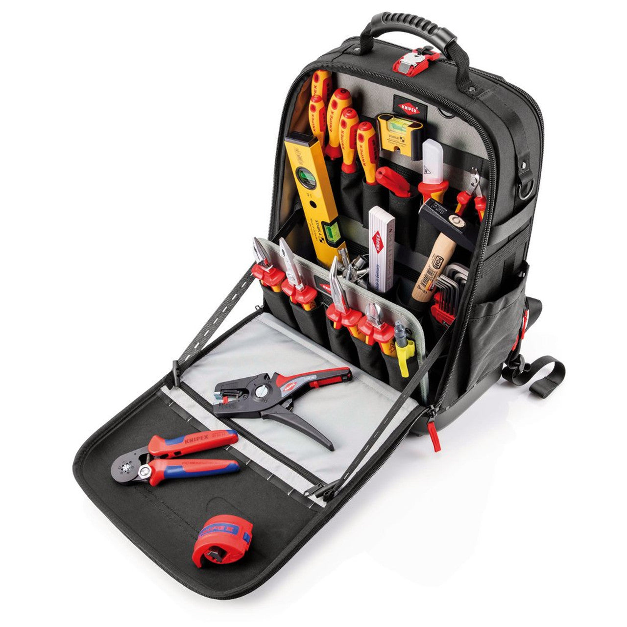 KNIPEX Modular Tool Backpack X18 Electro with FIDLOCK and MOLLE System