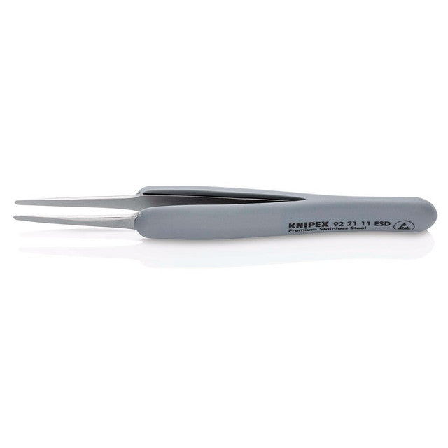 KNIPEX ESD Precision Tweezers 123mm Rubber H&les Antimagnetic Corrosion Resist.