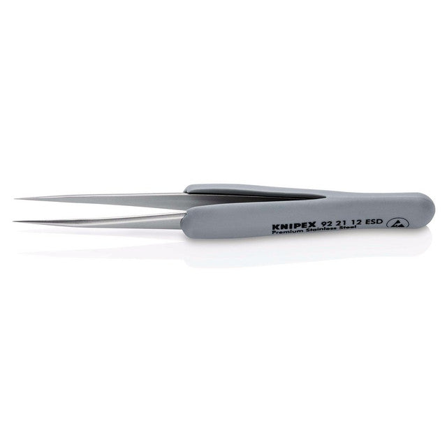 KNIPEX ESD Precision Tweezers 112mm Rubber H&les Antimagnetic Corrosion Resist.