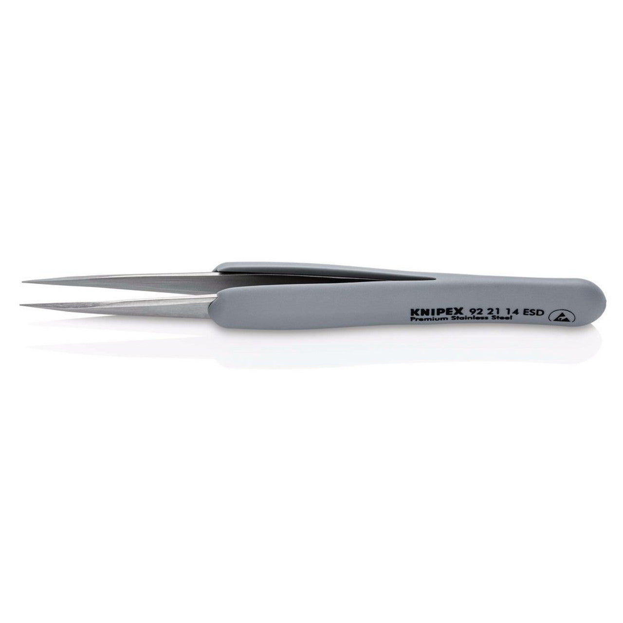 KNIPEX ESD Precision Tweezers 130mm Rubber H&les Antimagnetic Corrosion Resist.