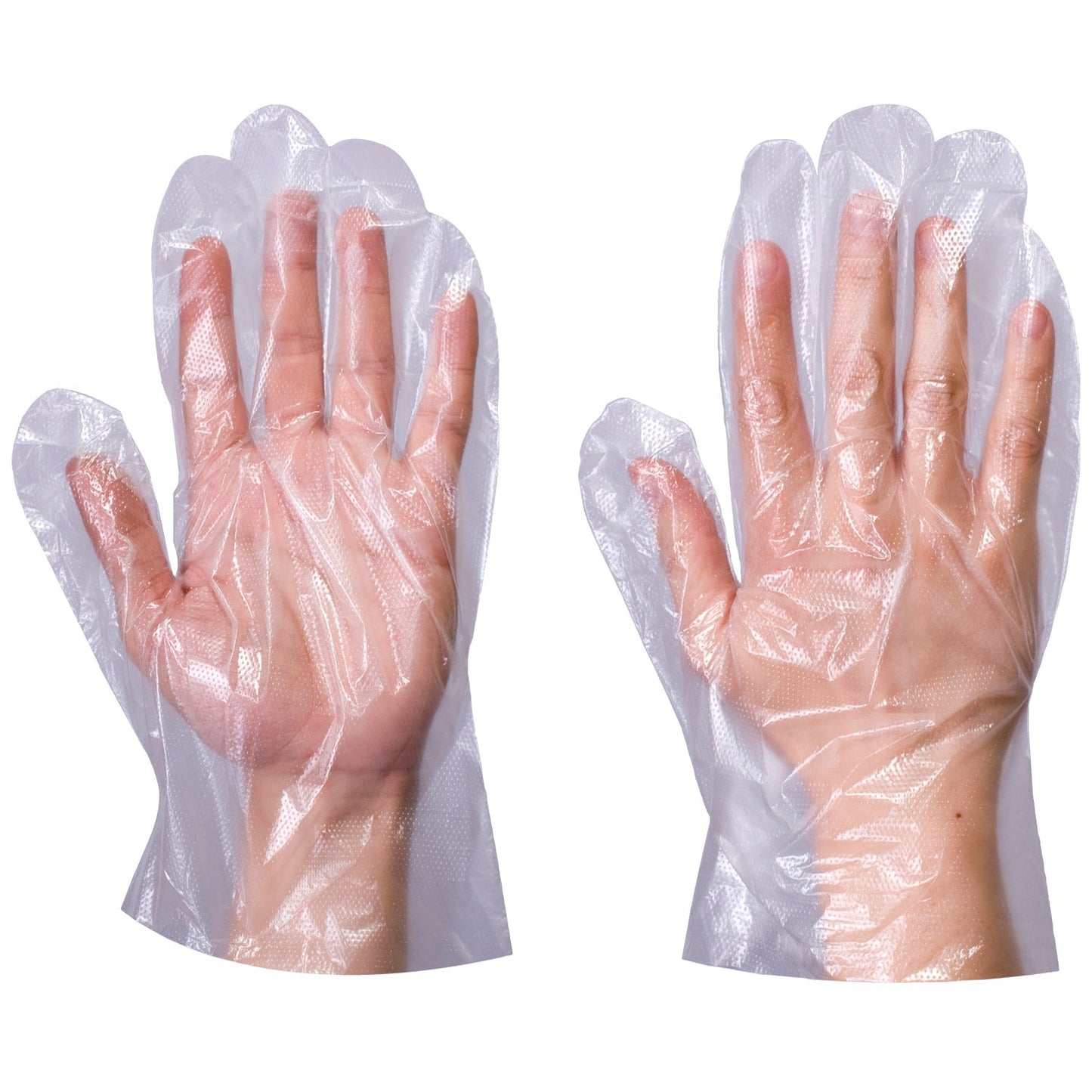 Supertouch PE Disposable Gloves 100 Pack Textured Lightweight Barrier Protection