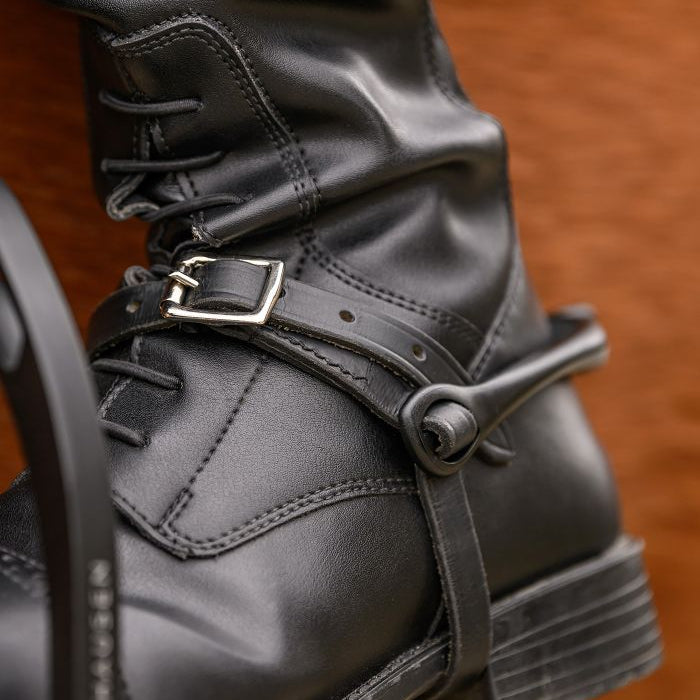 Waldhausen Leather Spur Straps Adjustable Durable Soft for Riding