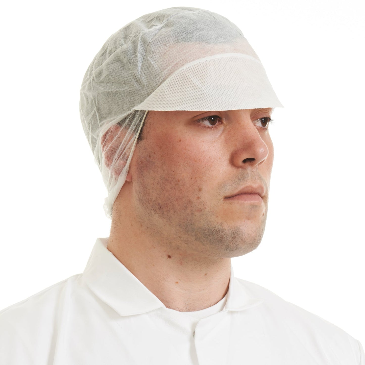 Supertouch Snood Cap Non-Woven Hair Cover 21" Diameter Food Handling 50 Pack