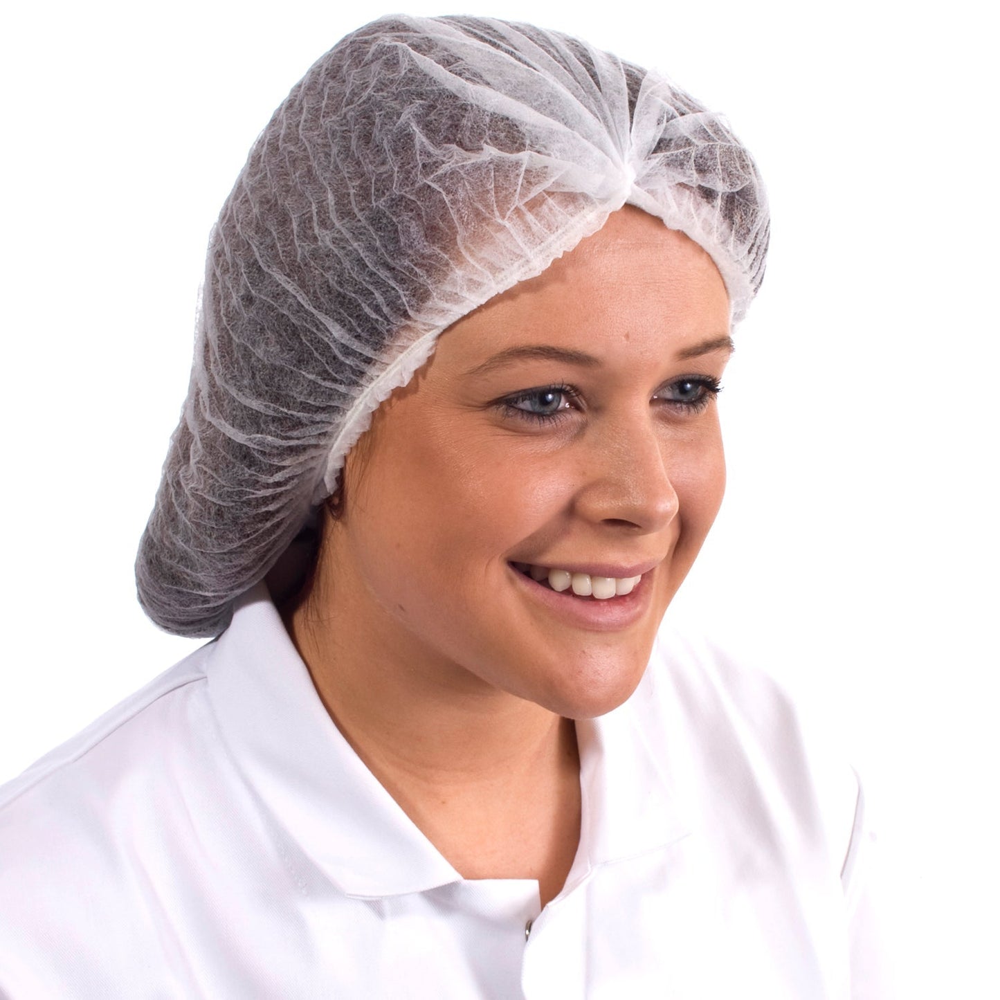 Supertouch Disposable Mob Caps 52cm Elasticated Headband 100 Pieces Case