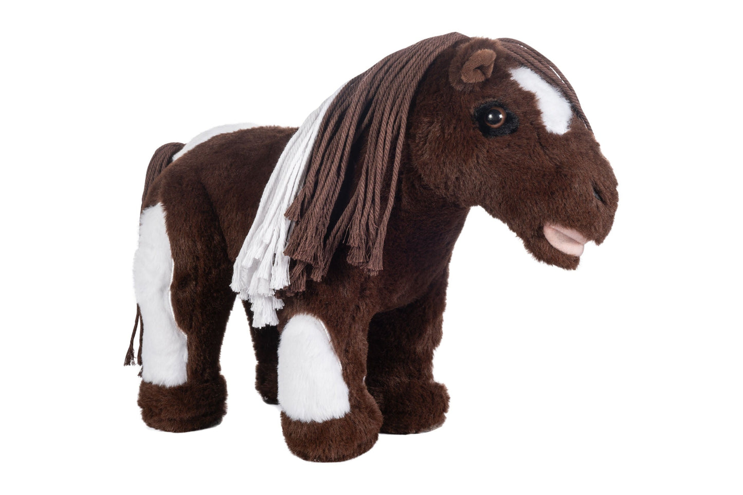 HKM Pinto -Cuddle Pony- Plush Toy For Kids Perfect Horse Lovers