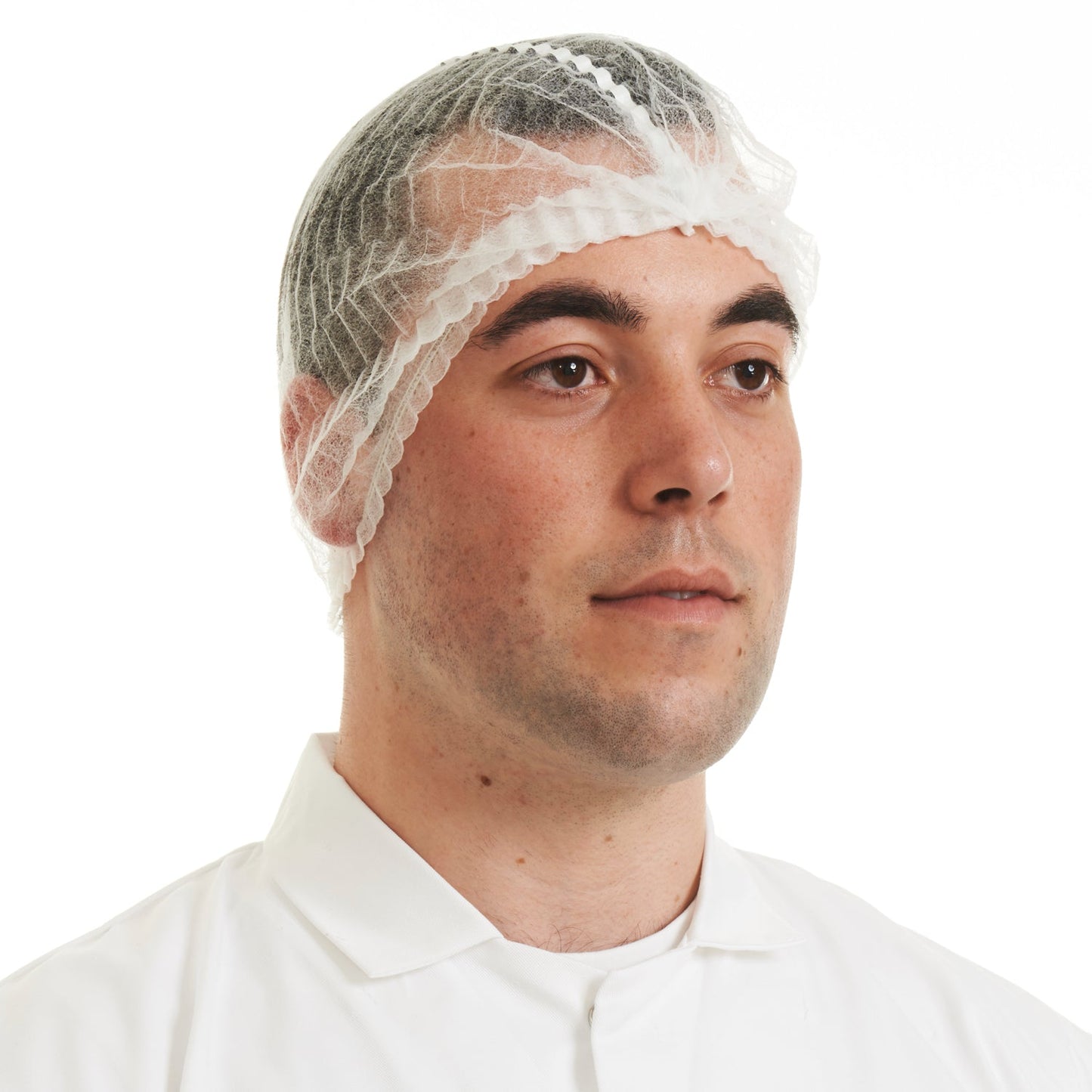 Supertouch Detectable Mob Caps 100 Pack with Metallic Strip and Elastic Band