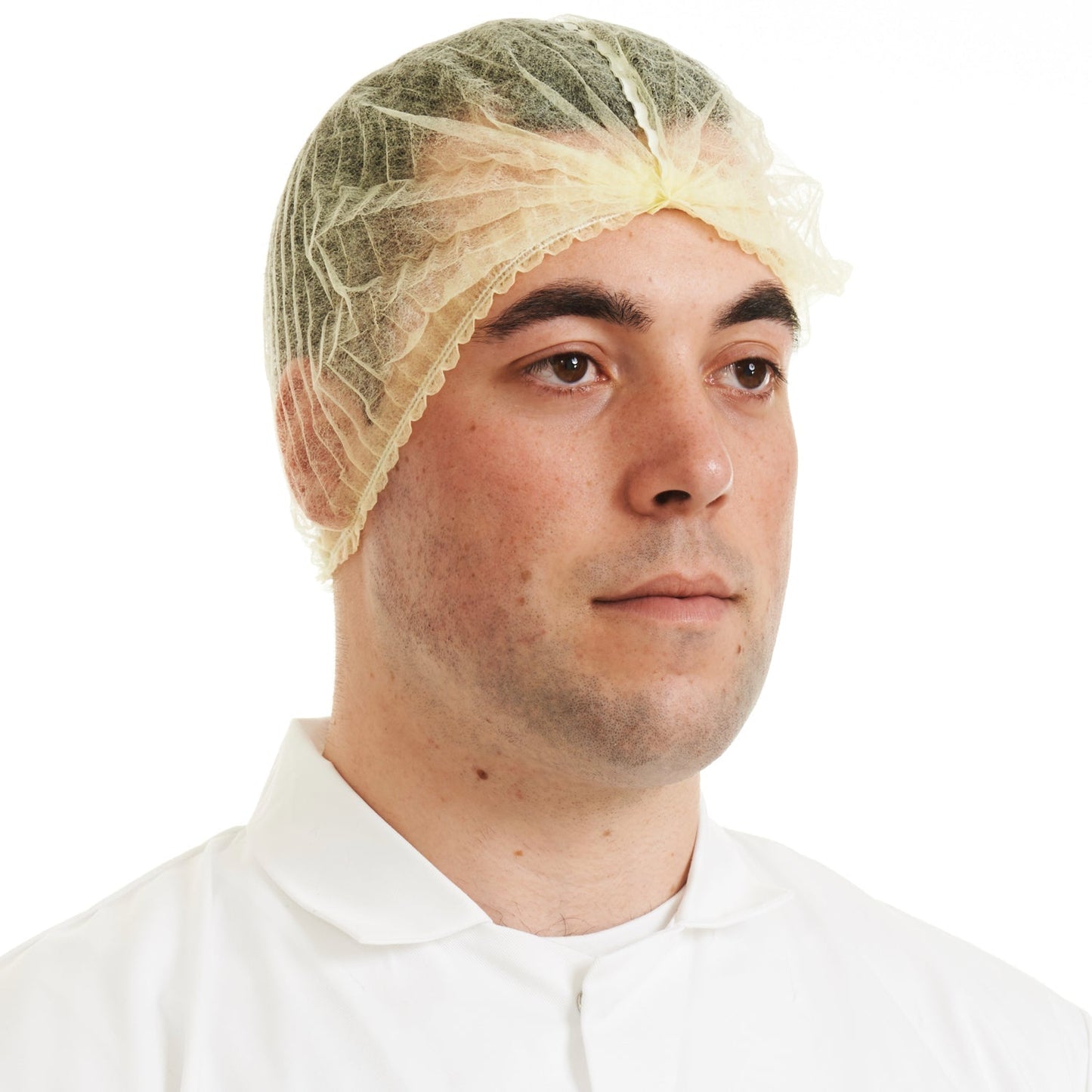 Supertouch Detectable Mob Caps 100 Pack with Metallic Strip and Elastic Band