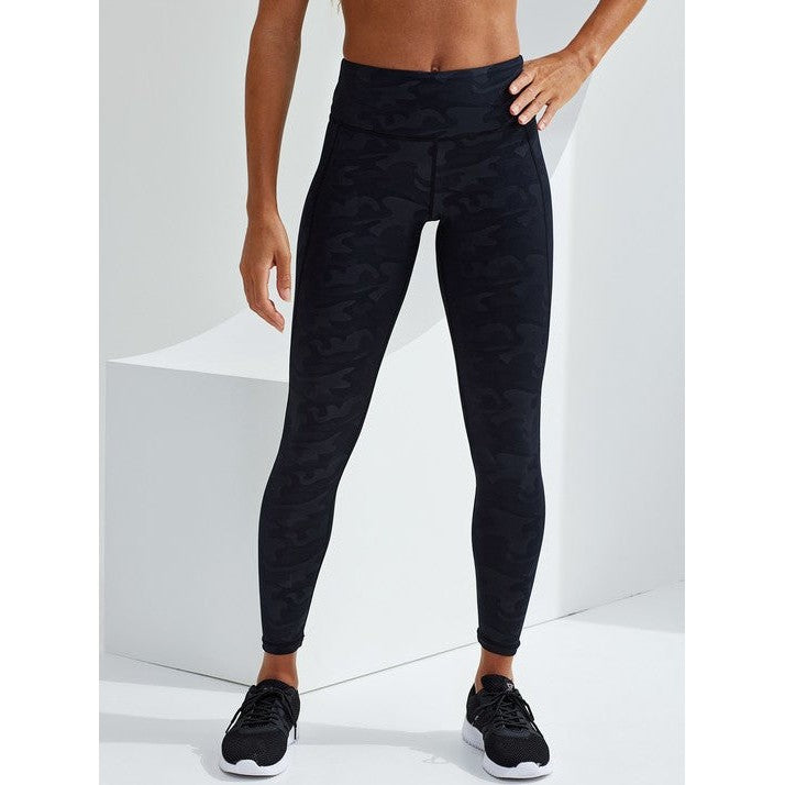 TriDri Women's Camo Performance Leggings Full-Length Stretchy Comfort XS-XL
