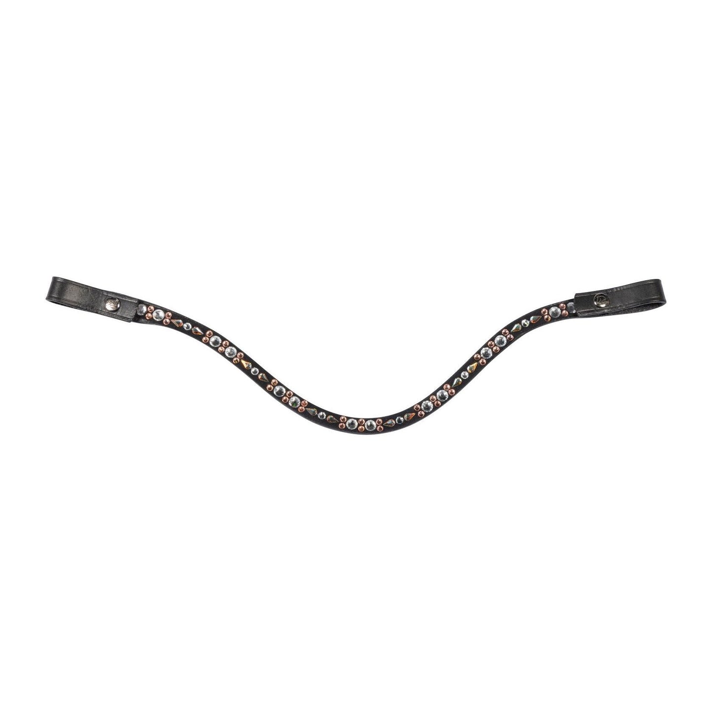 HKM Browband -Sparkle- #colour_white-rose-gold