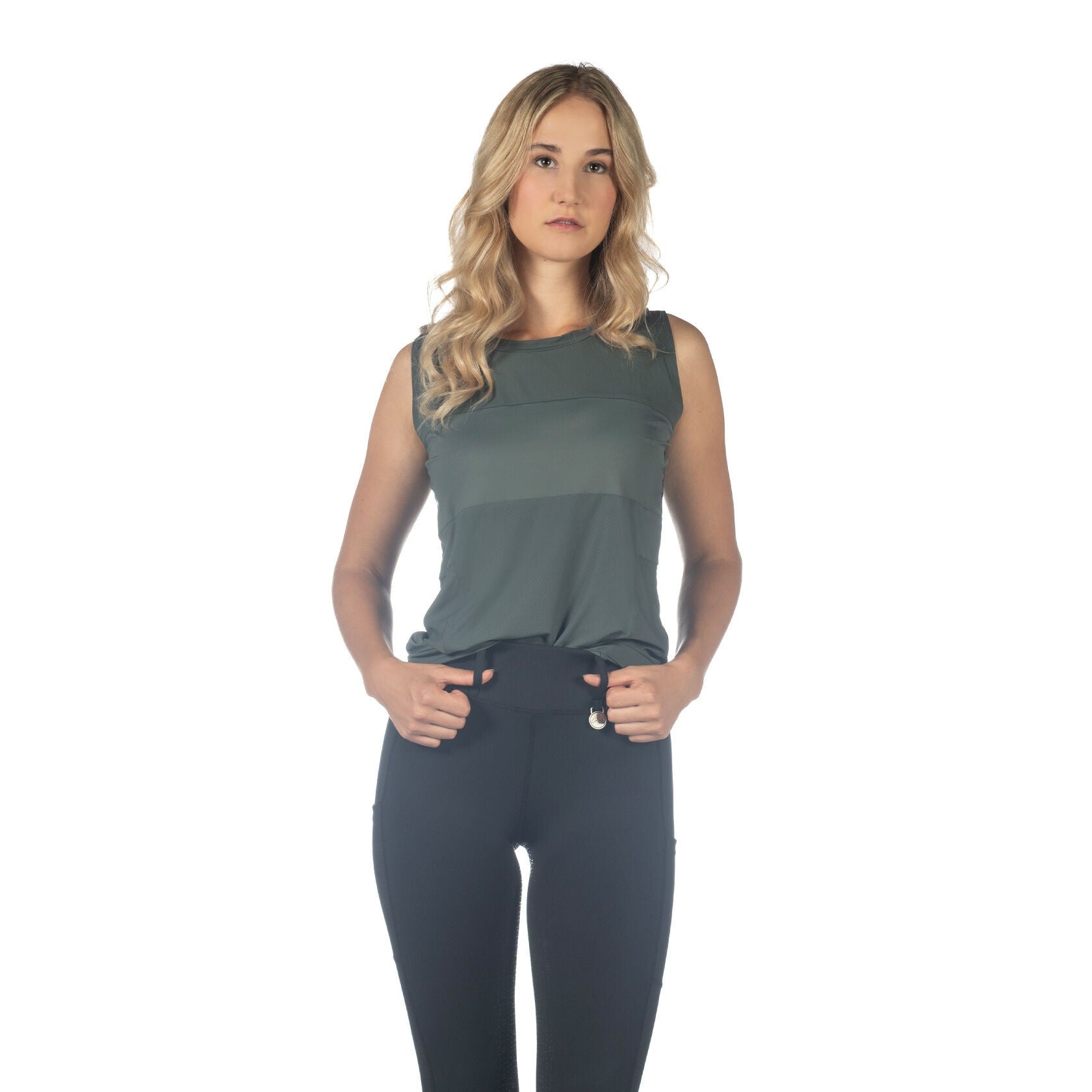 HKM Top -Mila- #colour_grey-green