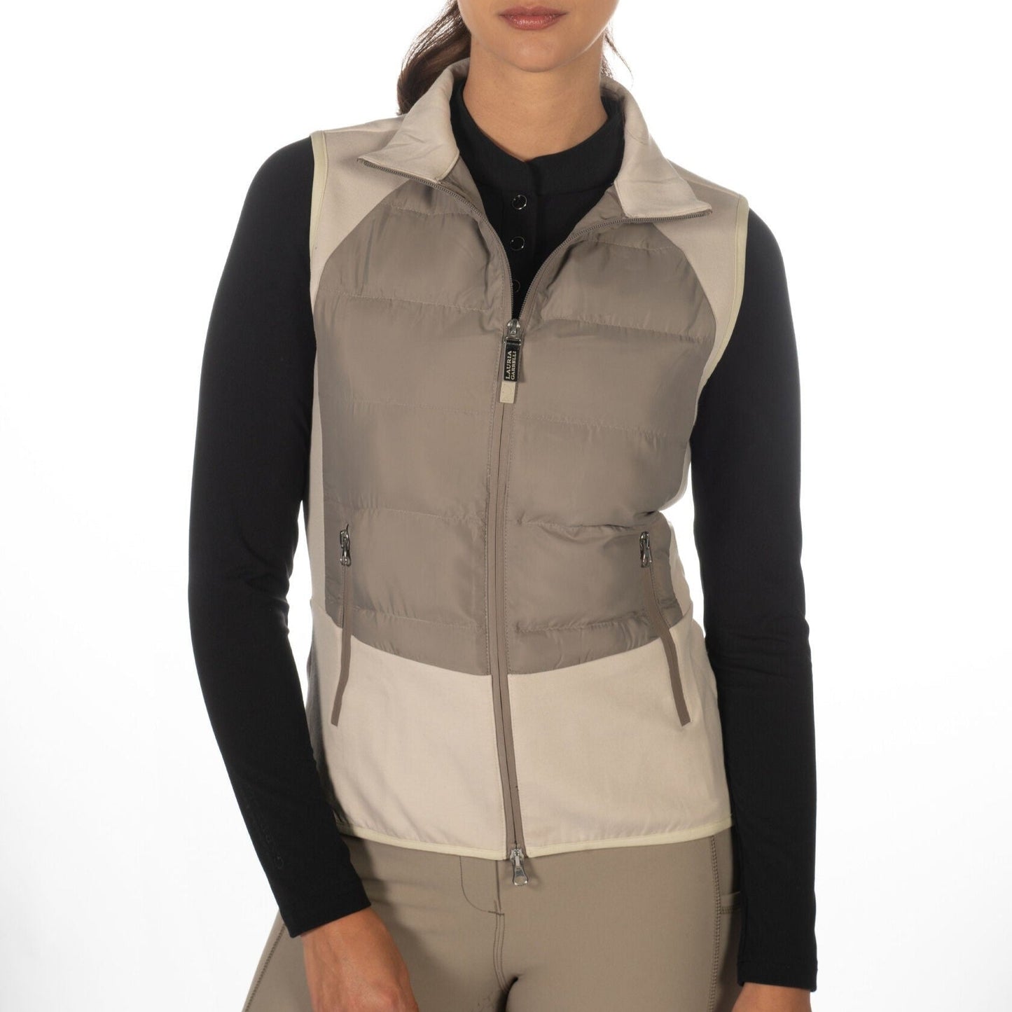 HKM Ladies Functional Vest -Amalfi- #colour_taupe