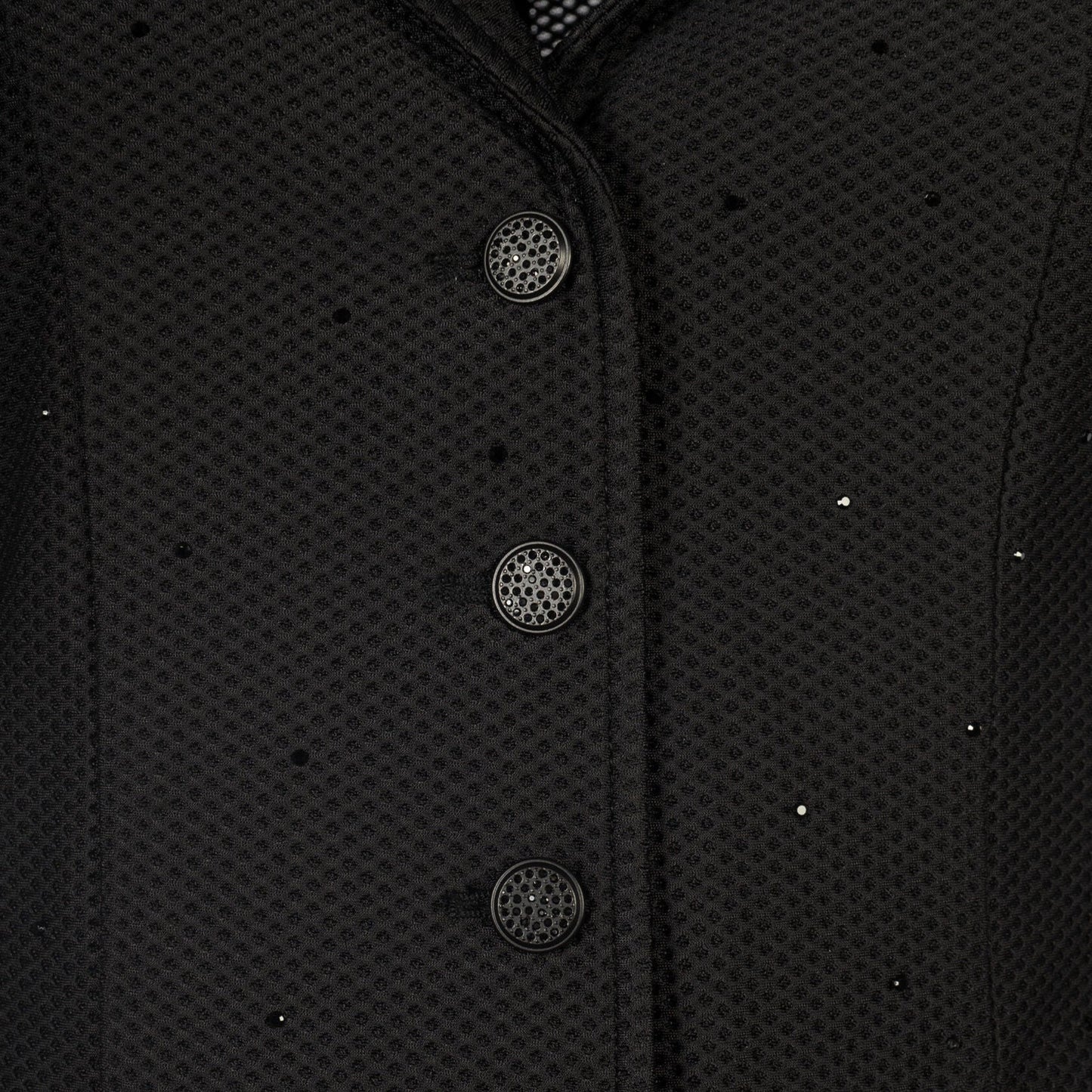 HKM Ladies Competition Jacket -Crystal- #colour_black