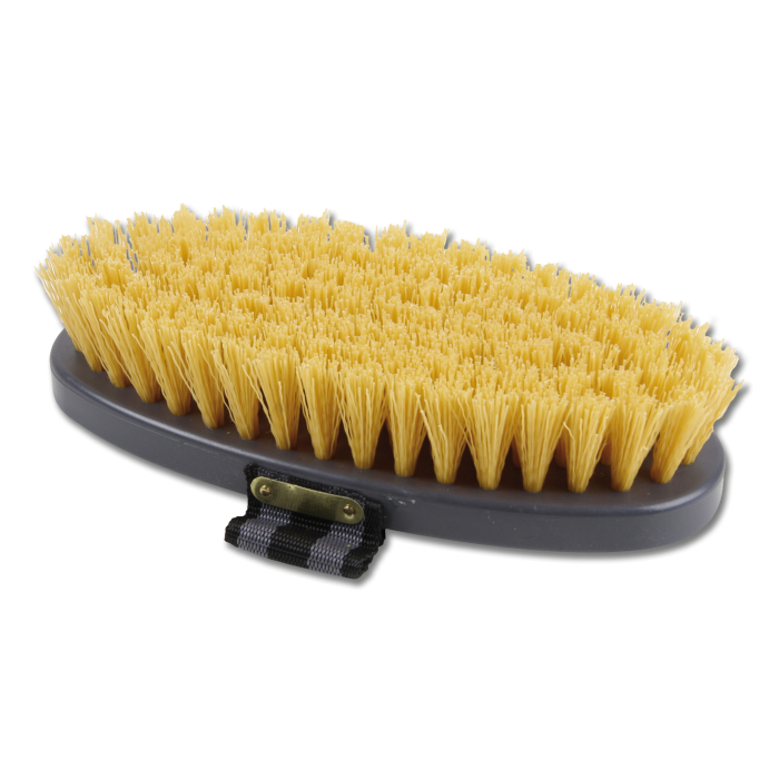 Waldhausen Horse Synthetic Bristle Finishing Brush for Grooming and