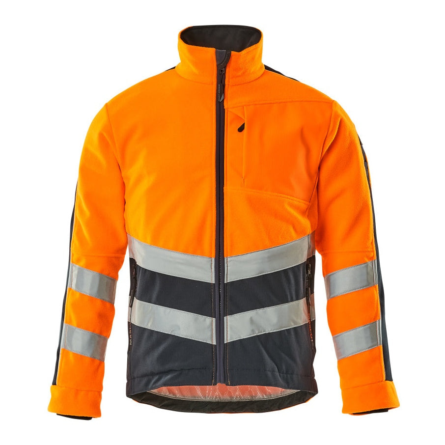 Mascot Safe Supreme Sheffield Fleece Jacket Hi-Vis Waterproof Windproof Class 2