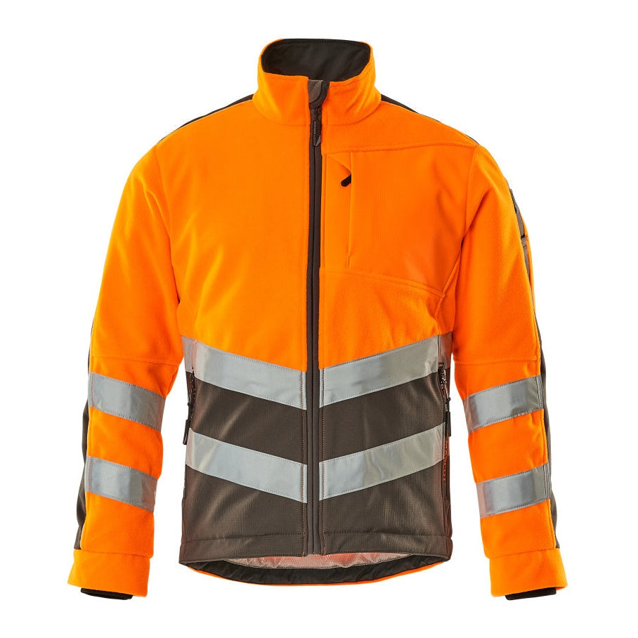 Mascot Safe Supreme Sheffield Fleece Jacket Hi-Vis Waterproof Windproof Class 2
