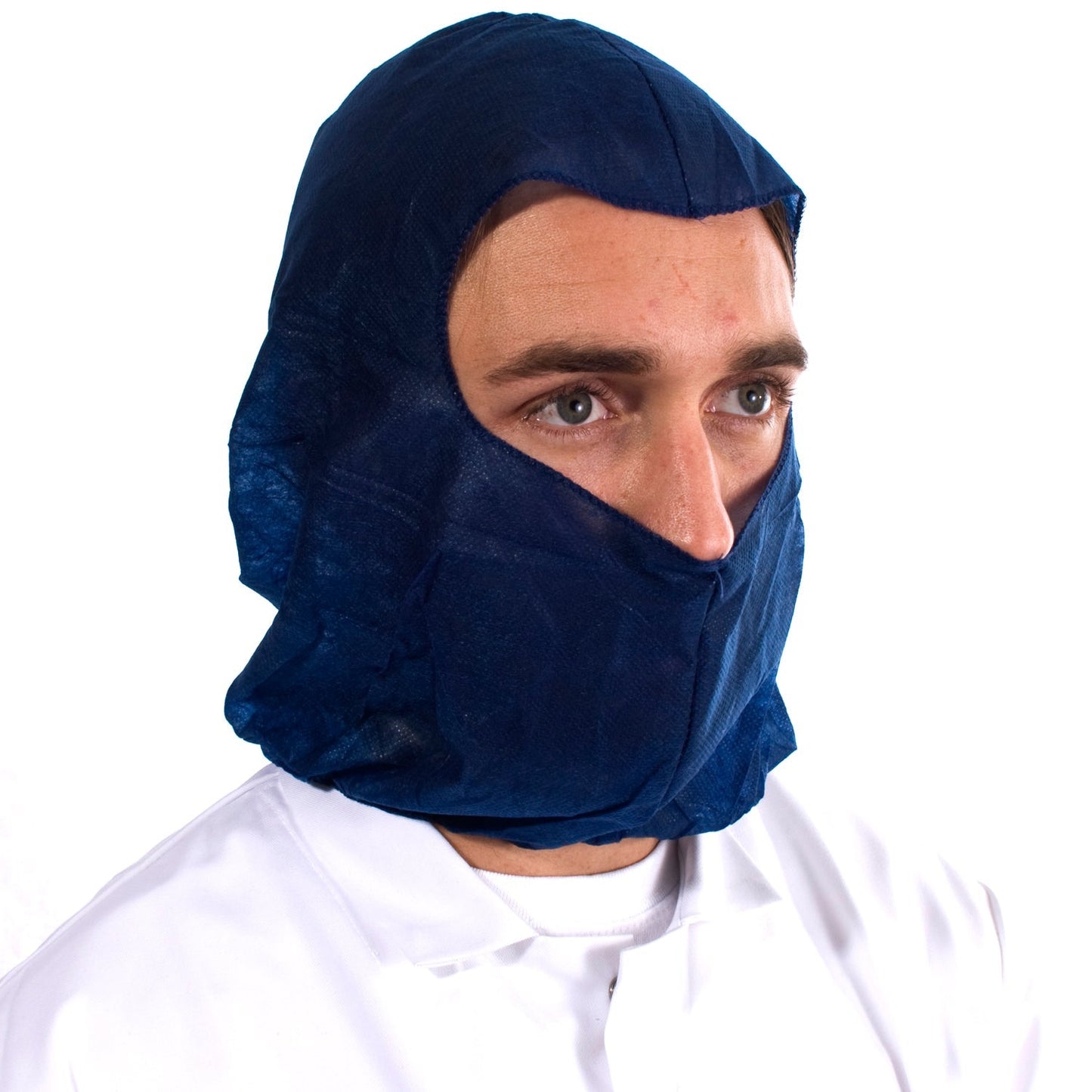 Supertouch Standard Balaclava Hood Non-Woven Full Head Enclosure 100 Pack
