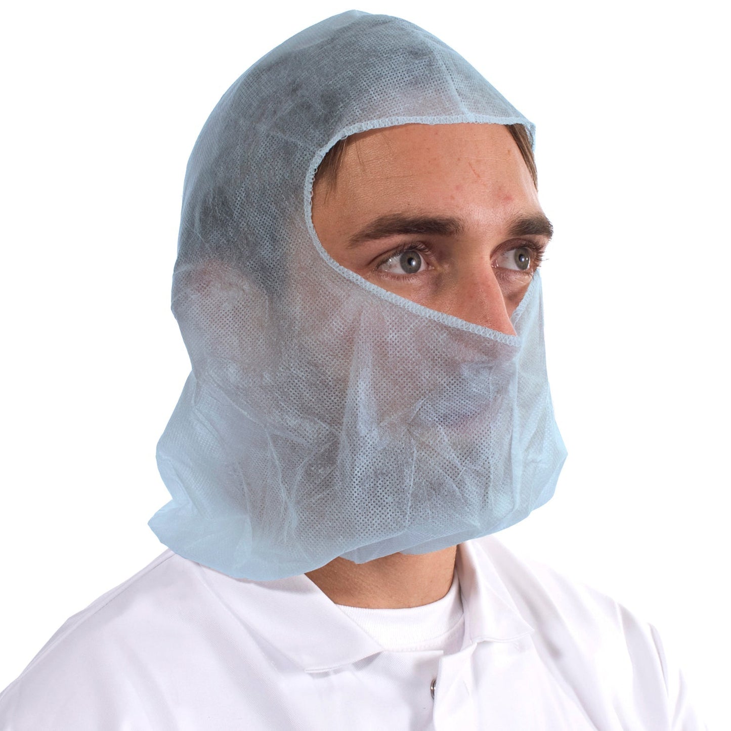 Supertouch Standard Balaclava Hood Non-Woven Full Head Enclosure 100 Pack