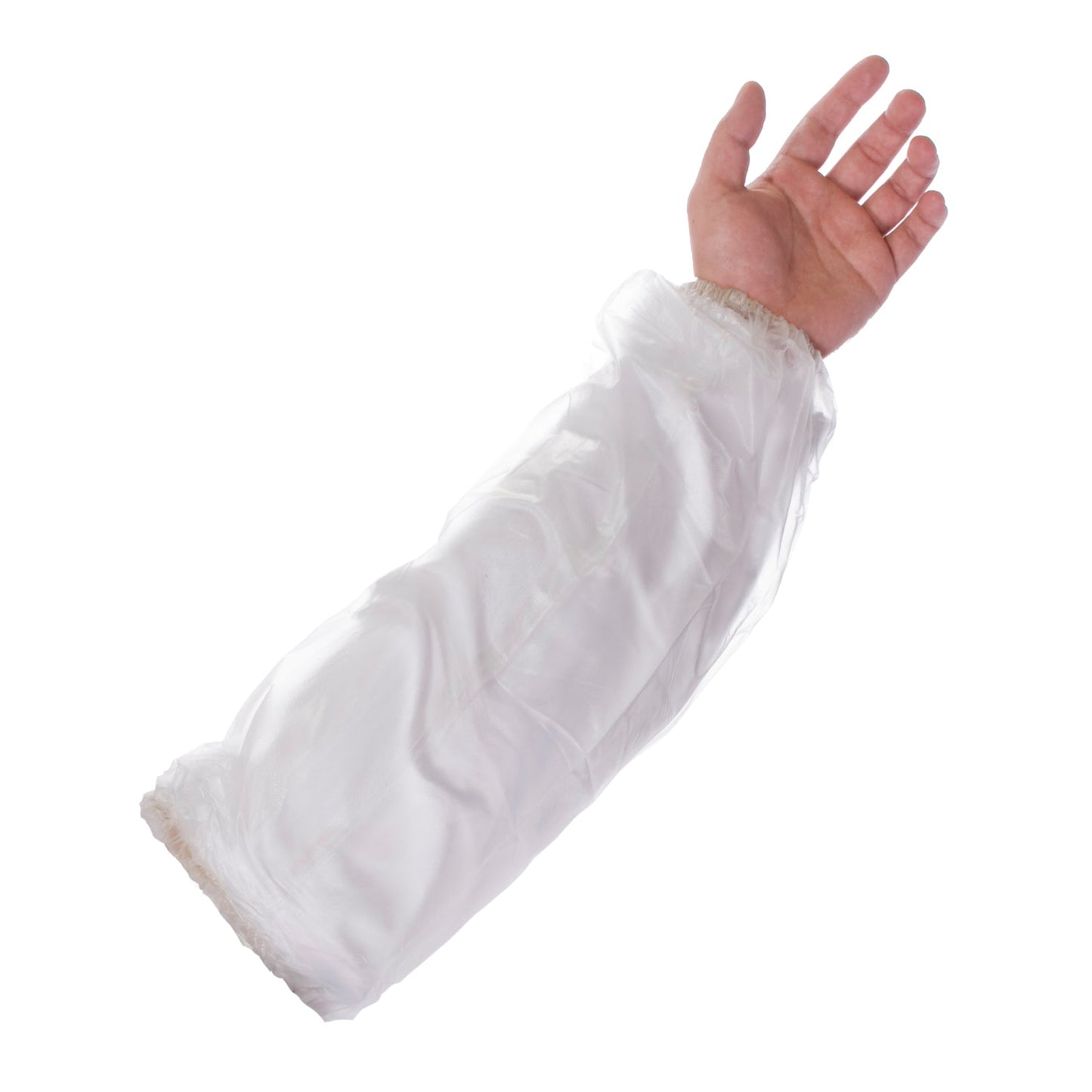 Supertouch PVC Oversleeves Elasticated Ends Hygiene Protection 44x22cm 54x24cm