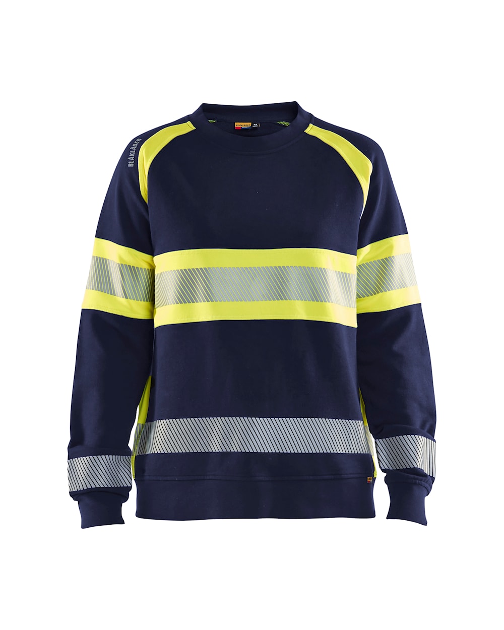 Blaklader Women's Hi-Vis Sweatshirt 3409 Reflective Durable Comfort Fit