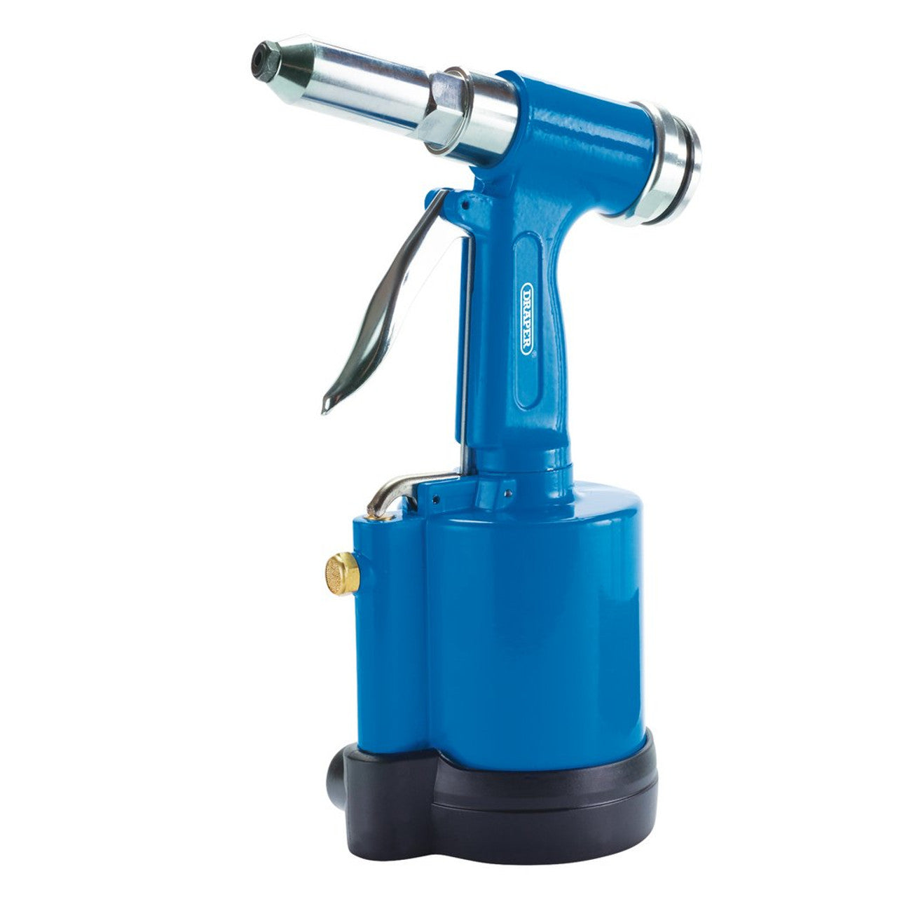Draper Tools Lightweight Air Riveter Gun with Interchangeable Nozzles 2.4-6.4mm