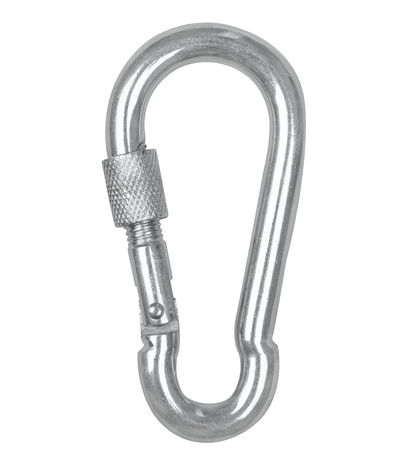 Waldhausen Horse Safety Carabiner With Screw Cap Strong Galvanised Clip