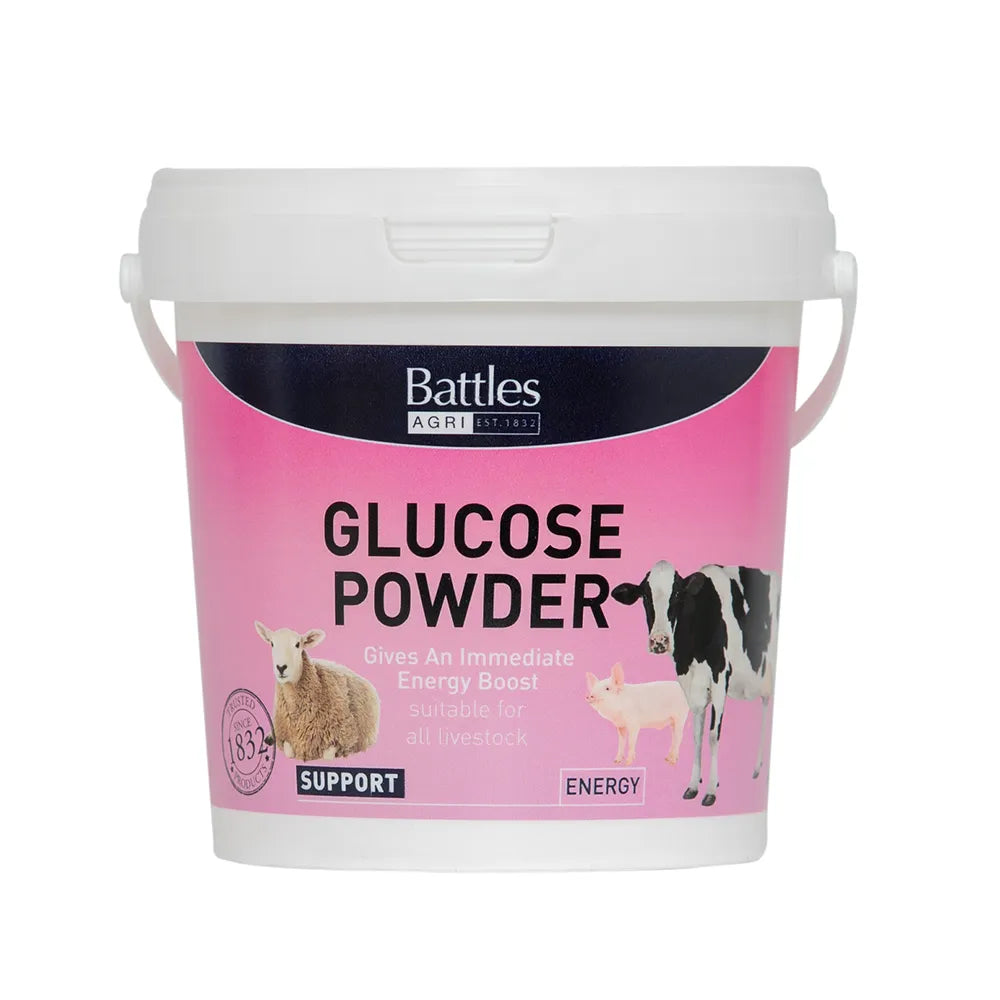 Battles Glucose Powder Energy Source for Livestock Calving Lambing