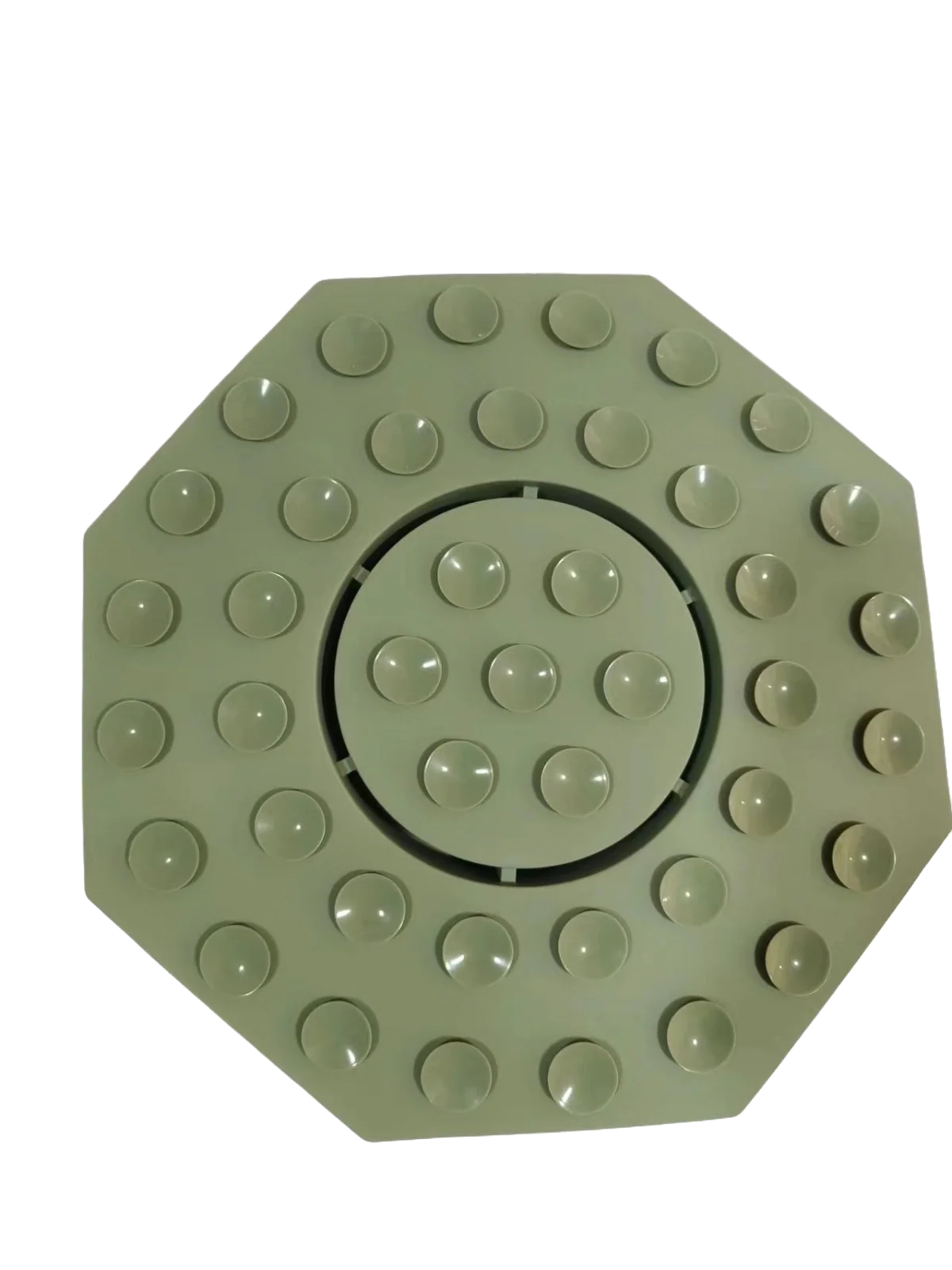 Parallax Fun Flower Pet Bowl & Lick Mat #colour_green