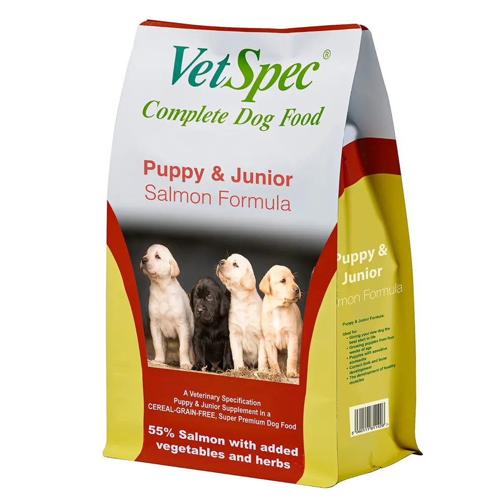 Vetspec Puppy & Junior Formula Dog Food CerealGrainFree Super Premium