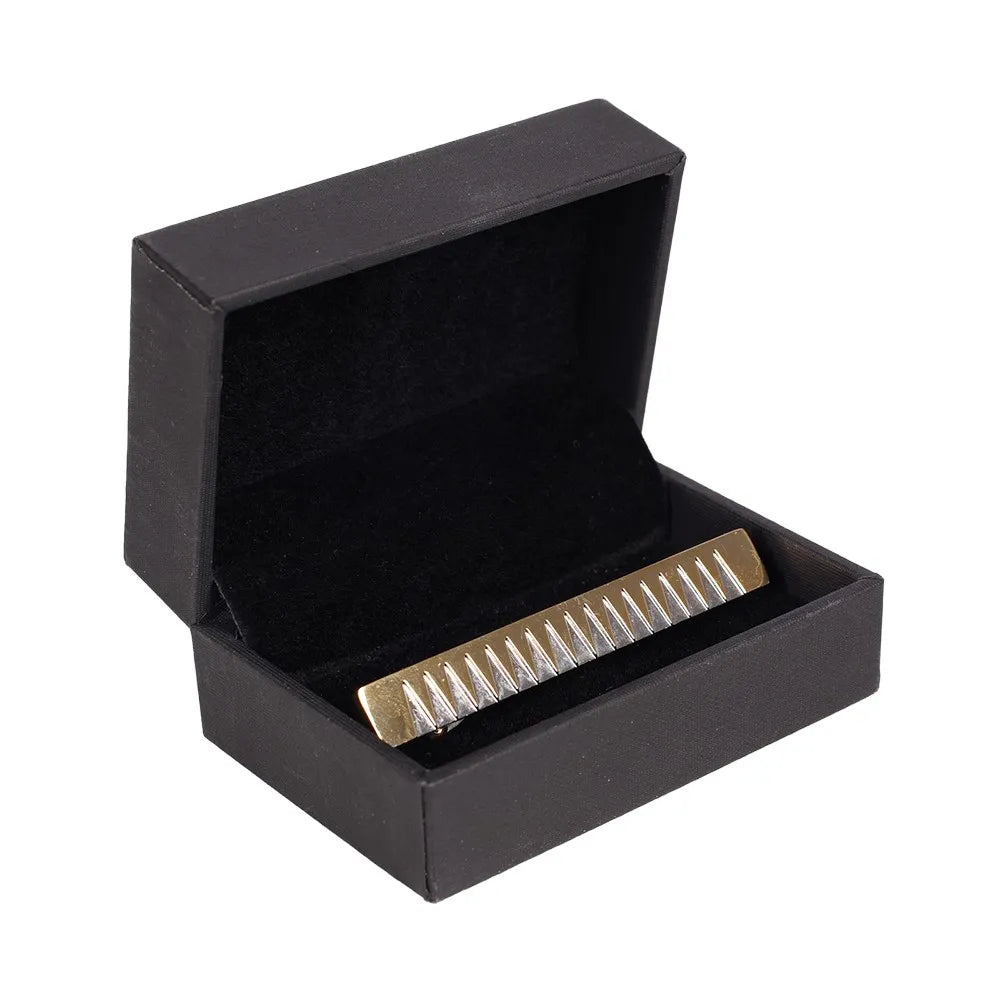 Supreme Products Windsor Tie Pin Gold Silver Detail With and Detailing