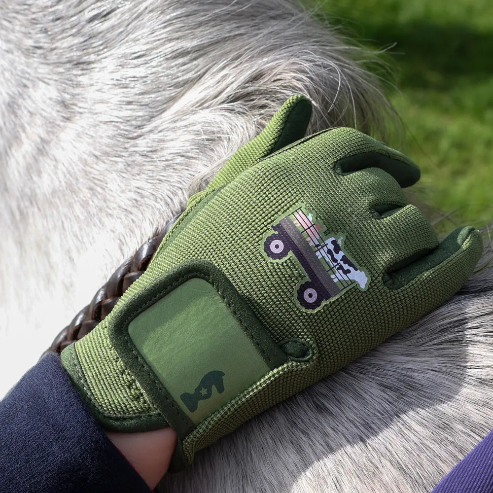 Little Knight Farm Collection Riding Gloves with Amara Grip Palm