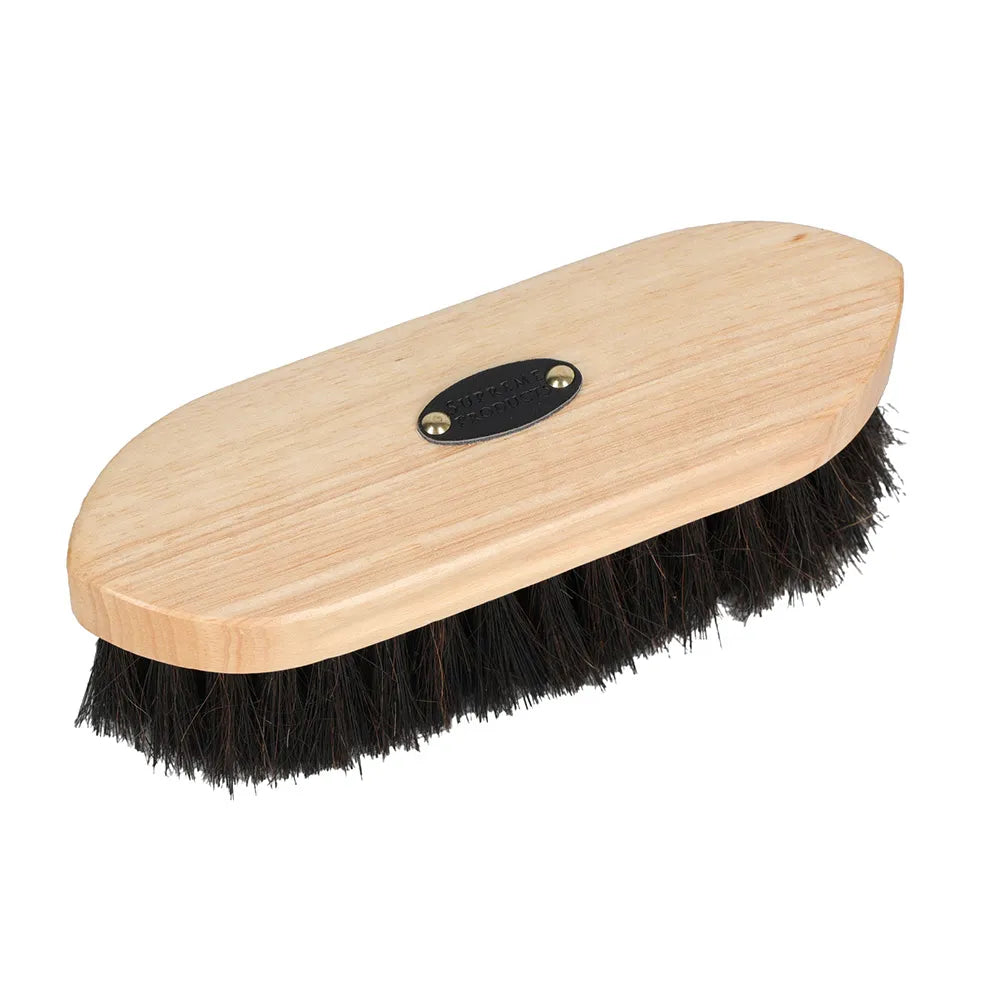 Supreme Products Horse Gleaming Coat Dandy Brush Wooden Grooming Tool