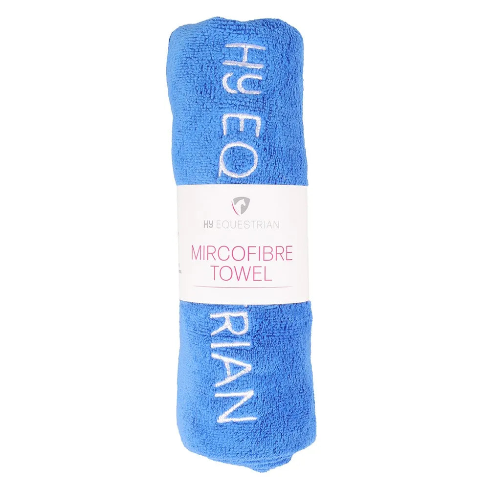HY Grooming Equestrian Microfibre Towel Horse Rug For Care
