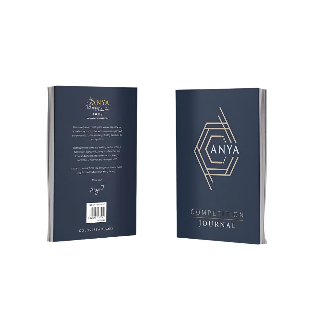 Coldstream X Anya Competition Journal Book For Equestrian Riders