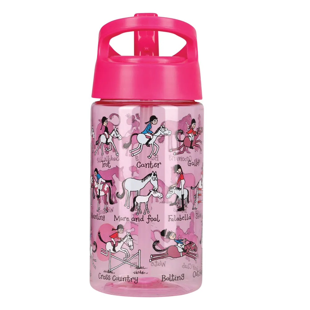 HY Tyrrell Katz Drinking Bottle By Equestrian Children's Fun Horse Design