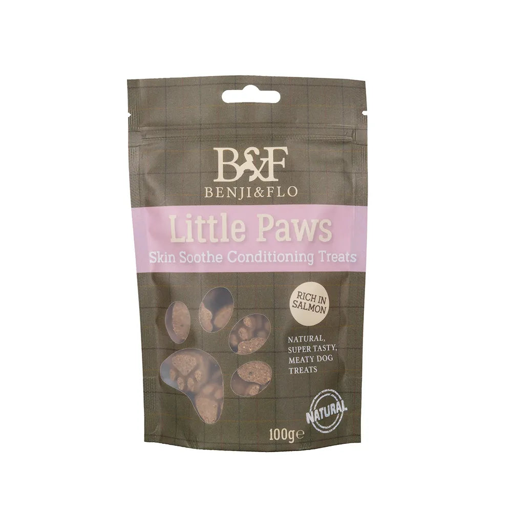 HY Benji & Flo Little Paws Skin Soothe Conditioning Treats Dog