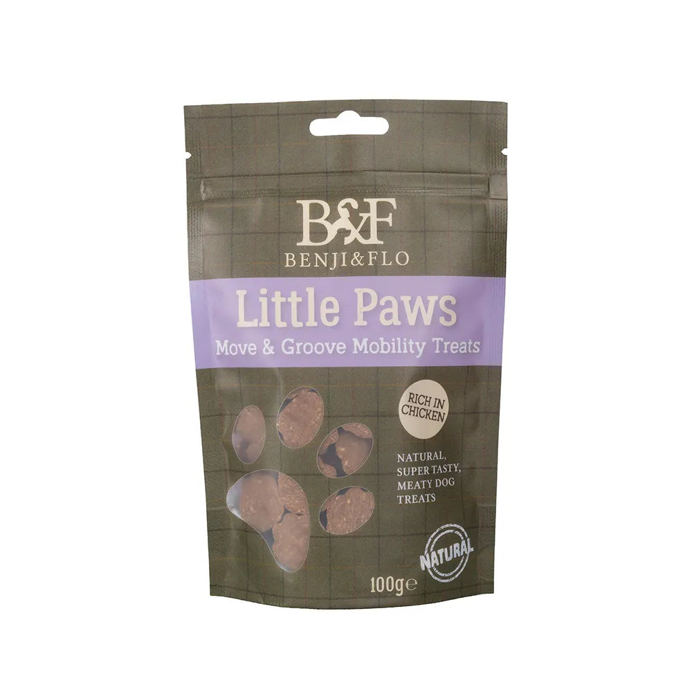 HY Benji & Flo Little Paws Move Groove Mobility Treats for Dogs