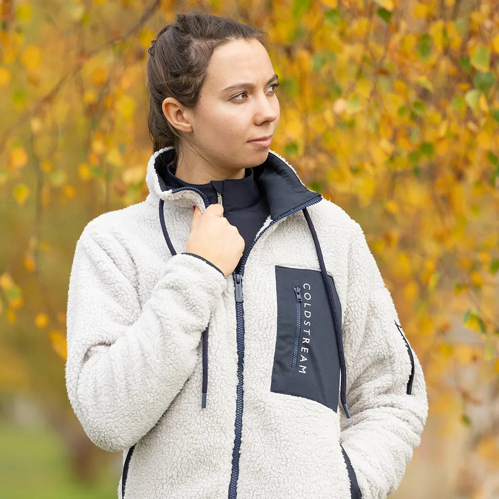Coldstream Ladies Millfield Teddy Fleece Zip Up Jacket for Comfort
