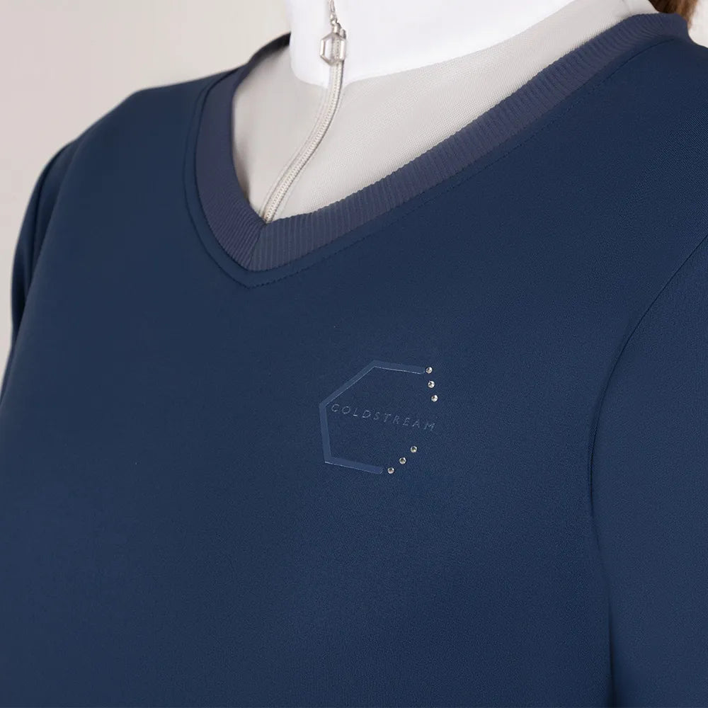Coldstream Ladies Crailing Performance Sweater VNeck Activewear Top
