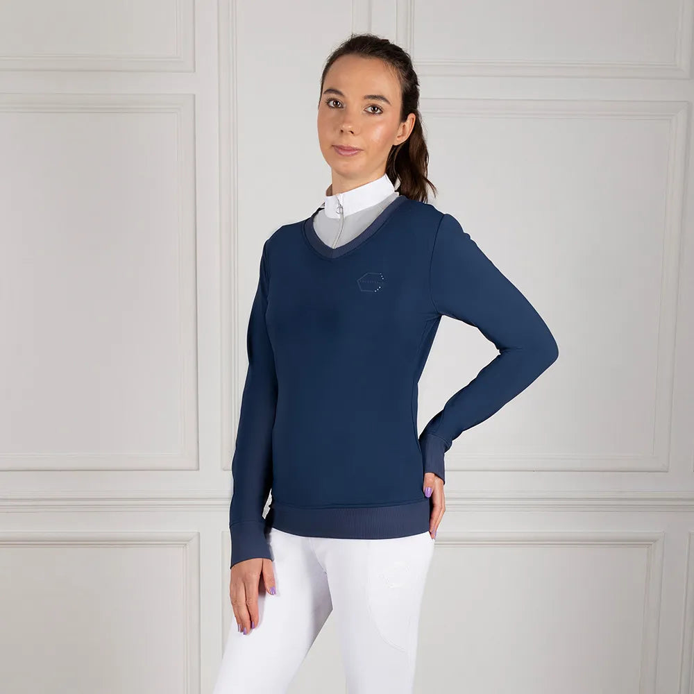 Coldstream Ladies Crailing Performance Sweater VNeck Activewear Top