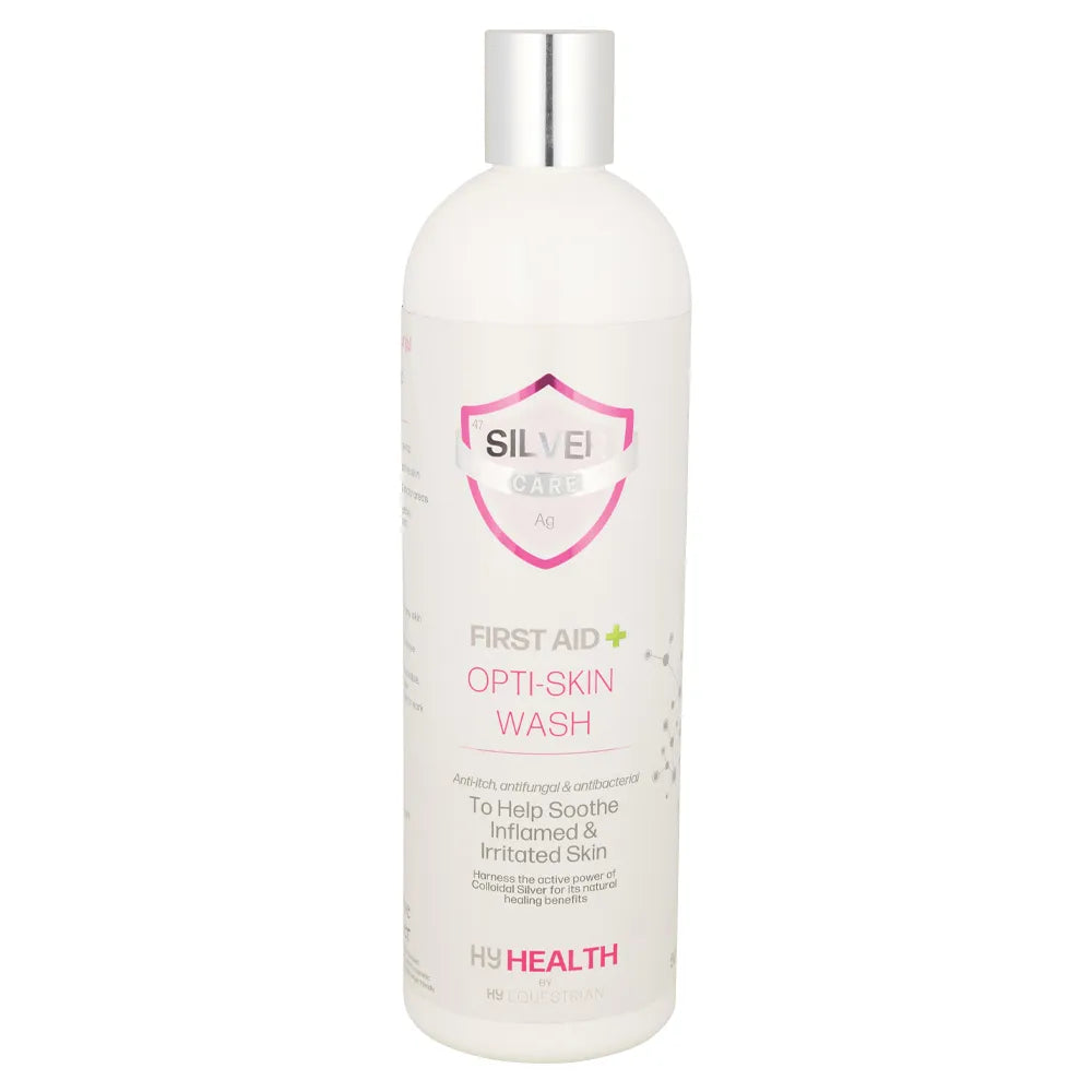 HY Horse HyHEALTH Silver Care Opti-Skin Wash By Equestrian OptiSkin