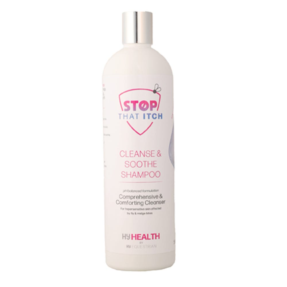 HY Grooming HyHEALTH STOP THAT ITCH Cleanse & Soothe Shampoo By Equestrian